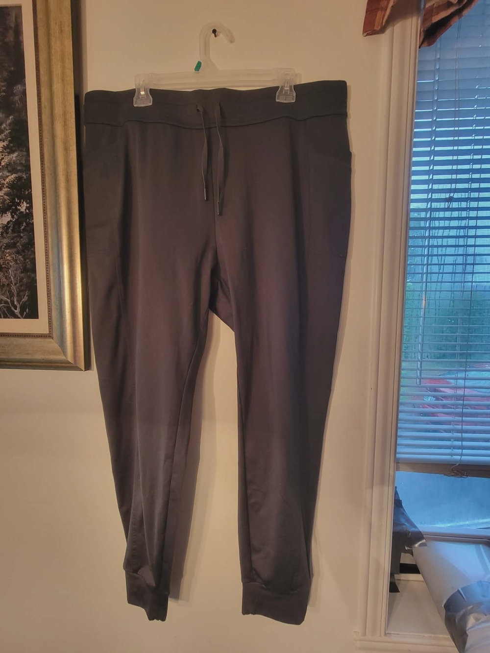 Blueish Jogger Pants with Drawstring